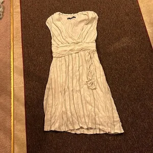 Zara white stripe dress smal‎ thumbnail 2