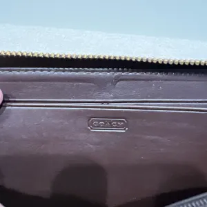 COACH Vintage Heritage Signature Stripe Zip Around‎ Accordion Wallet F42380 thumbnail 10
