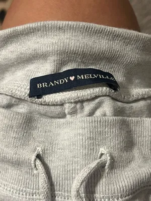 Brandy Melville shorts grey.  thumbnail 2