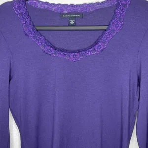 Banana‎ Republic Purple Top thumbnail 6
