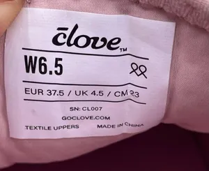 Clove nursing classic pink sneakers Women’s Size 6.5 thumbnail 10
