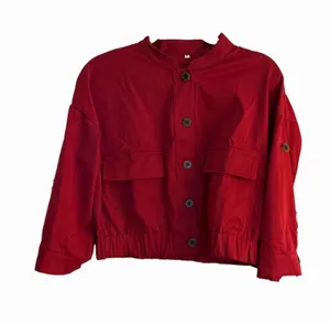 NEW Red Wine Crop Fringe Western Cowgirl Jacket S thumbnail 1