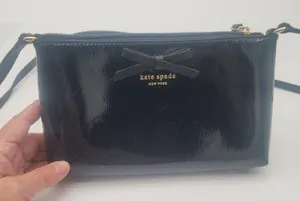 Kate Spade New York Mavis Street Amy Glitter Crossbody Bag with Bow Accent thumbnail 1
