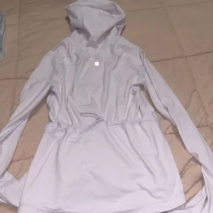 Sweaty Betty Lavender Hooded Zip Up Athletic Jacket Running Workout Activewear thumbnail 4
