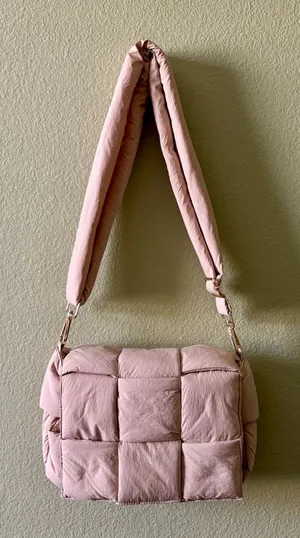 NEW Woven Puffer Crossbody Bag thumbnail 1