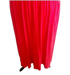 Cato Serenity Soul Maxi Dress In Racing Red Size XL Empire Waist Tomato Girl thumbnail 6