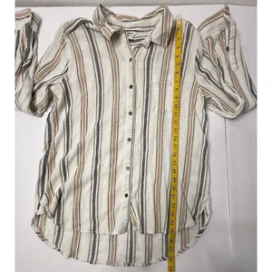 Sonoma‎ Goods for Life Women's Size L Boho Striped Business Casual Career Soft thumbnail 4