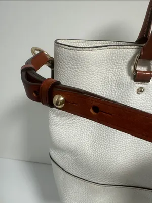 Dooney & Bourke East West Chelsea Shopper Tote Leather Adjustable Strap thumbnail 3
