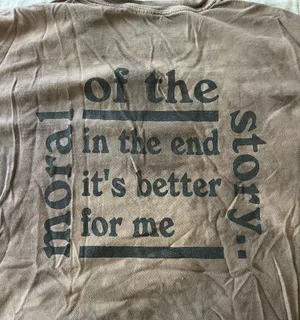Niall Horan Merch Tee Brown Size L thumbnail 4