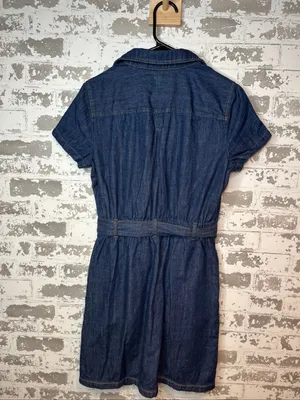 J. Crew | women denim button down dress thumbnail 9