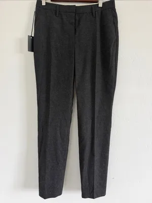 Aritzia Babaton Kendrick Pants Size 2 Gray Wool Blend Classic Trouser NWT thumbnail 2