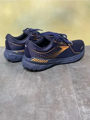 Brooks Adrenaline GTS 21 Women's Blue/Gold Running Shoes Size 11B thumbnail 10