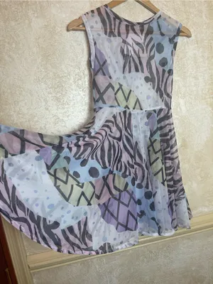 Free People x Mola Mola Disco Alley Maya Dress Sheer Tulle Mesh Sz M Resortwear thumbnail 9