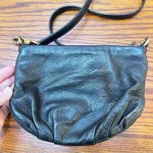 Marc by Marc Jacobs Classic Q Percy‎ Black Pebble Leather Crossbody Mini Handbag thumbnail 7