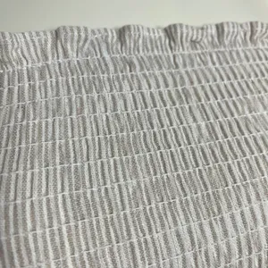 Petal + Pup Off The Shoulder Dress Domenica Striped Neutral Women 2 Midi Smocked thumbnail 16