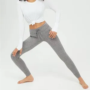 Women’s Offline by Aerie Regular Rise Short Inseam Warmup Legging Heather Gray M thumbnail 1
