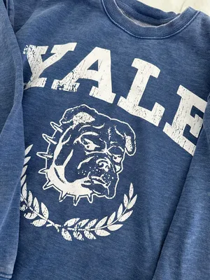 Yale Crew Neck Blue thumbnail 2