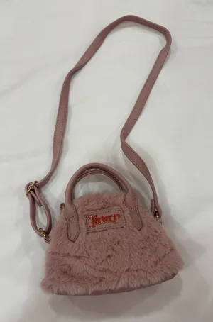 Juicy Couture Dusty Rose Faux Fur Mini Crossbody Bag thumbnail 1