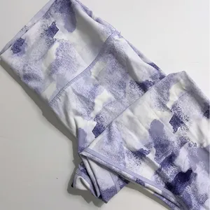 Aerie • Purple White Abstract Chill Play Move Leggings thumbnail 3