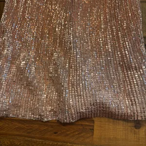 HELLO MOLLY Sparkling Rose Gold Mini Dress‎ thumbnail 4