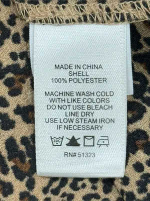 1. State Leopard Print Shirtdress Small 3/4 Sleeve Belt Fall City Chic Maximal thumbnail 9