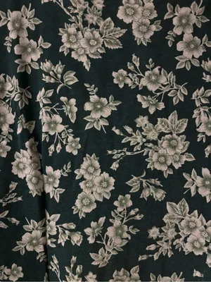 Vintage Maggie Lawrence Floral Button Front Midi Dress Size 14/16 Green thumbnail 4