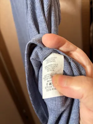 FINAL MARKDOWN Soprano Women's Knot-Front Tank Top — Heather Blue Medium NWT thumbnail 5