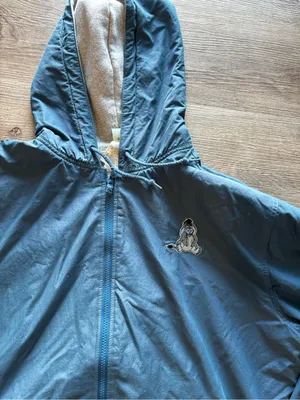 Vintage Disney Blue Eeyore Outdoor Jacket thumbnail 2