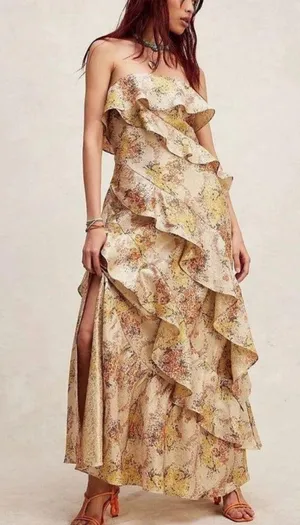 Free People Riveria Maxi Dress thumbnail 1