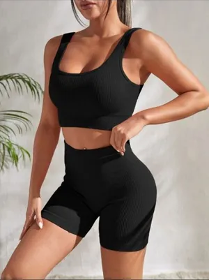 Women’s seamless workout Set  thumbnail 1