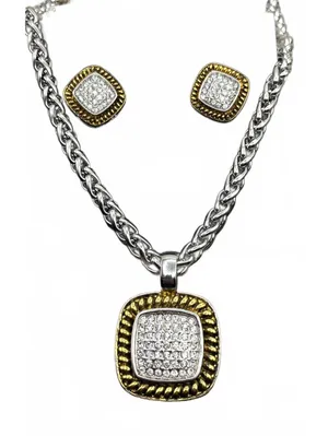 Classic Gold and Silver Statement Set thumbnail 3