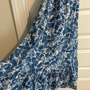 Hello Molly Floral Maxi Dress Blue White Size 8 thumbnail 5