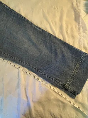 Tommy Hilfiger | wide leg capri jeans, distressed, medium | size 12 thumbnail 14