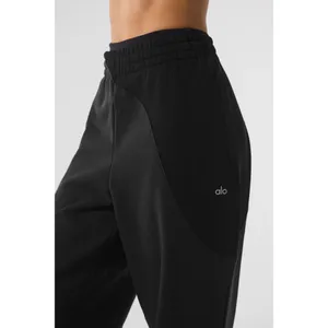 Alo Yoga Make Waves Sweatpant Vintage Black Tonal XS thumbnail 2