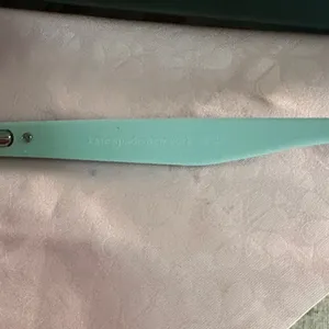 Kate Spade Adrie Black and Mint Eyeglasses with Pink Case thumbnail 2