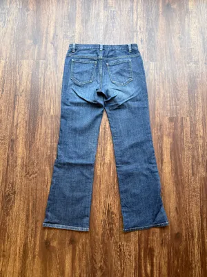 Talbots Petites Women’s Flawless Five-Pocket Bootcut Medium Wash Jeans - Size 2P thumbnail 2