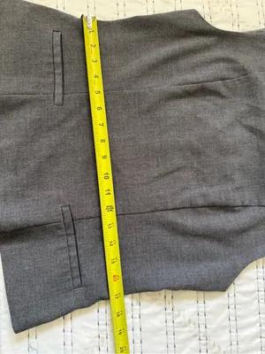 Abercrombie & Fitch Vintage Y2K Gray Tailored Sleeveless Top M Office thumbnail 7