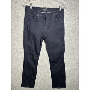 AYR Size 28 Womens Jeans Dark‎ Blue W114 B02 Stretch Zip Button thumbnail 2