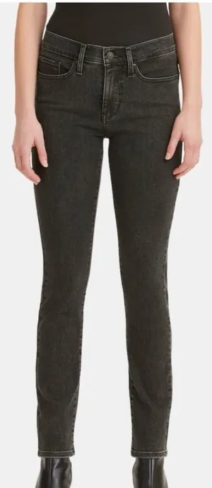 Levis 311 Shaping Skinny Jeans in Black Wash thumbnail 1