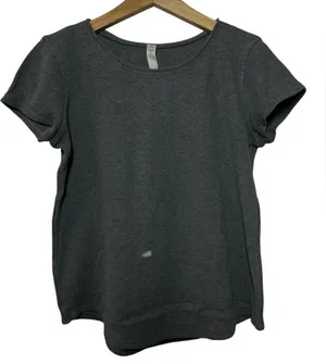 Lululemon Waffle Knit Grey T-shirt thumbnail 1