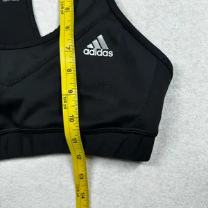 Adidas Climalite Sports Bra Black Medium Racerback Medium Support thumbnail 7