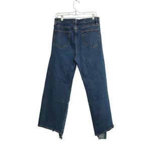 Driftwood Size 32 Cece Two Tone Wide Leg Jeans‎ Double Waist Blue Boho Ecclectic thumbnail 6