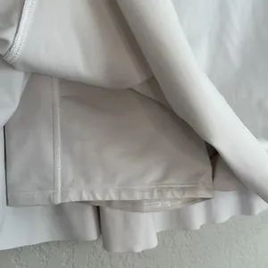 Athleta Match Point Skirt White Tennis Athletic Skort Summer Vacation Preppy thumbnail 6