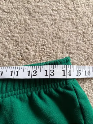 Land Rover Pacsun preppy cotton blend green raw hem shorts size medium thumbnail 10