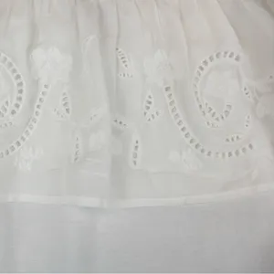 NEW A.N.A. White Floral Eyelet Off Shoulder Boho Festival Fairy‎ Top Size L thumbnail 4