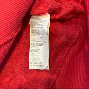 Fanatics Wisconsin Badgers Red Women’s Crewneck Sweatshirt Size Large thumbnail 3