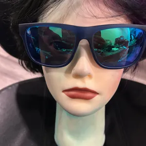 Knock around Blue Sunglasses with Reflective Lenses NWT thumbnail 2