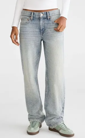 Aeropostale Low-Rise Baggy Jean thumbnail 1