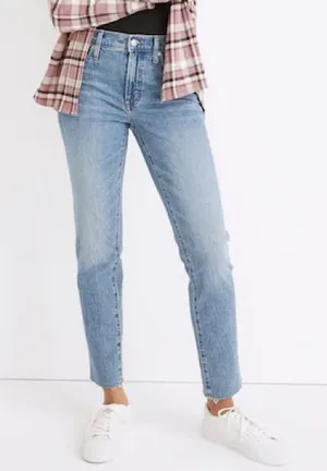 Madewell The Mid-Rise Perfect Vintage Jean in Enmore‎ Wash size 25 NWT thumbnail 1