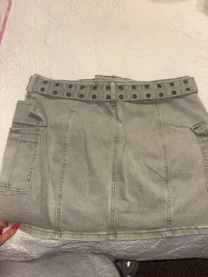 Sincerely Jules Billabong x Denim Skirt thumbnail 2